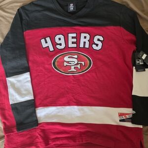 San Francisco 49ers New Era NFL Crewneck – NWT Hockey Shirt L